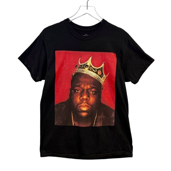 Notorious BIG Tops - Notorious BIG Biggie Crown Boxy Hip Hop Rap T Shirt Sz M